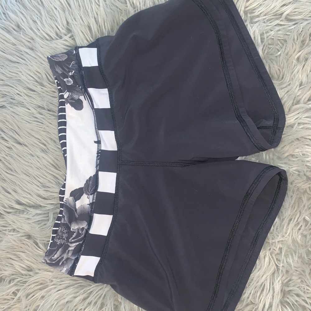 Lulu Lemon size 2 black shorts